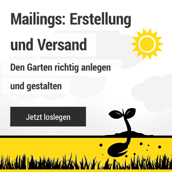 Mailing: Erstellung und Versand 