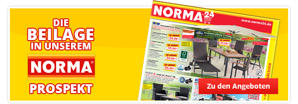 Die neue Beilage in unserem Norma Prospekt