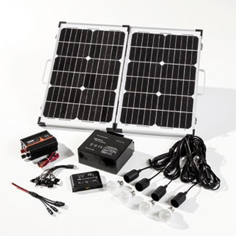 Mauk High Tech Solar Komplett-Set, 50 Watt