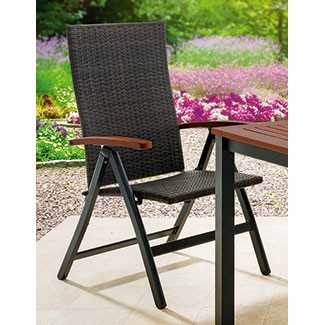 Solax-Sunshine Geflecht-Klappsessel 