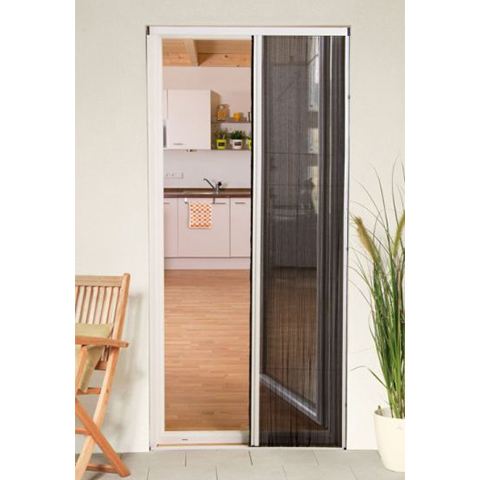 Powertec Plisseetür 125x220cm weiß