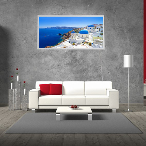Mauk Infrarot-Heizkörper 600W, Haus am Meer