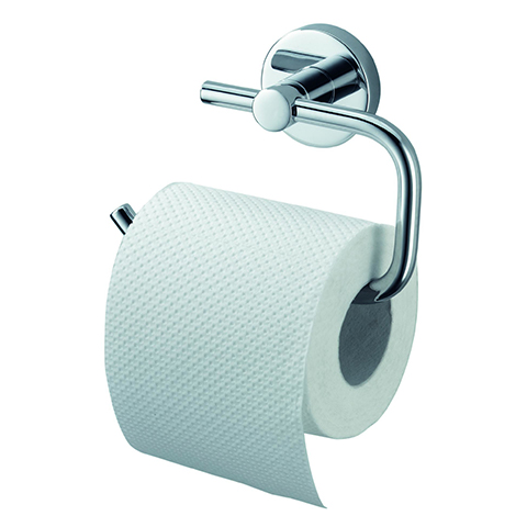 Badkomfort WC-Rollenhalter, Toilettenpapierhalter verchromt