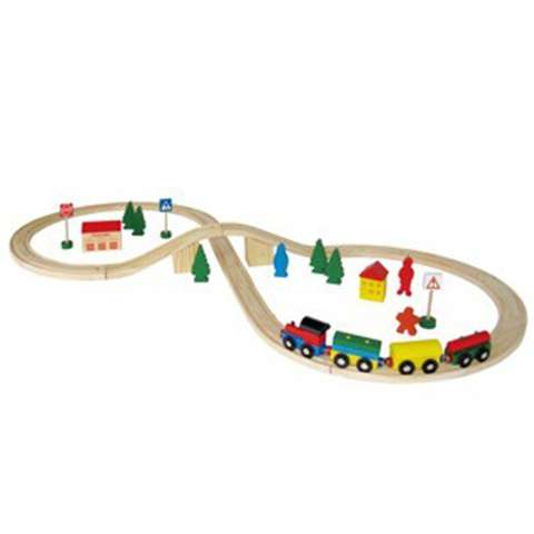 Coemo Holzeisenbahn, 40-teilig