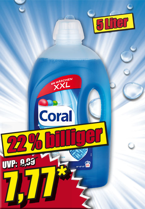 Coral Feinwaschmittel 