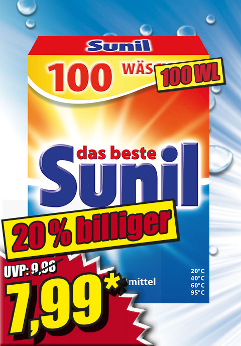 Sunil Vollwaschmittel