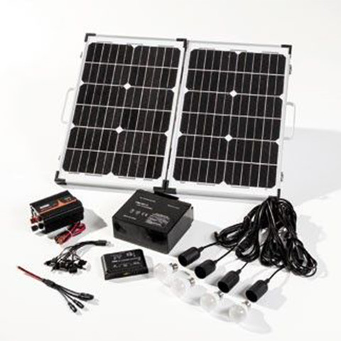 Mauk High Tech Solar Komplett-Set, 50 Watt