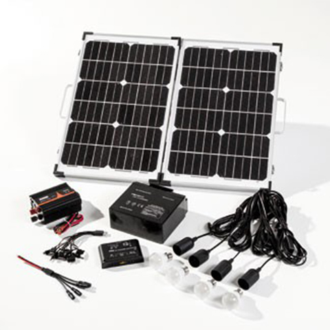 Mauk High Tech Solar Komplett-Set, 50 Watt