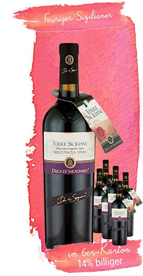 Duca di Saragnano Nero d'Avola-Syrah Terre Siciliane IGT