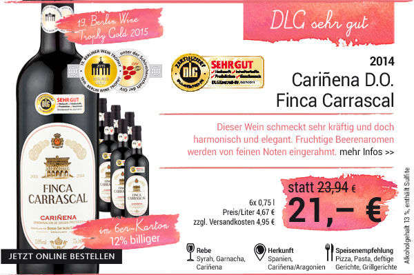 Finca Carrascal - Cariñena D.O.